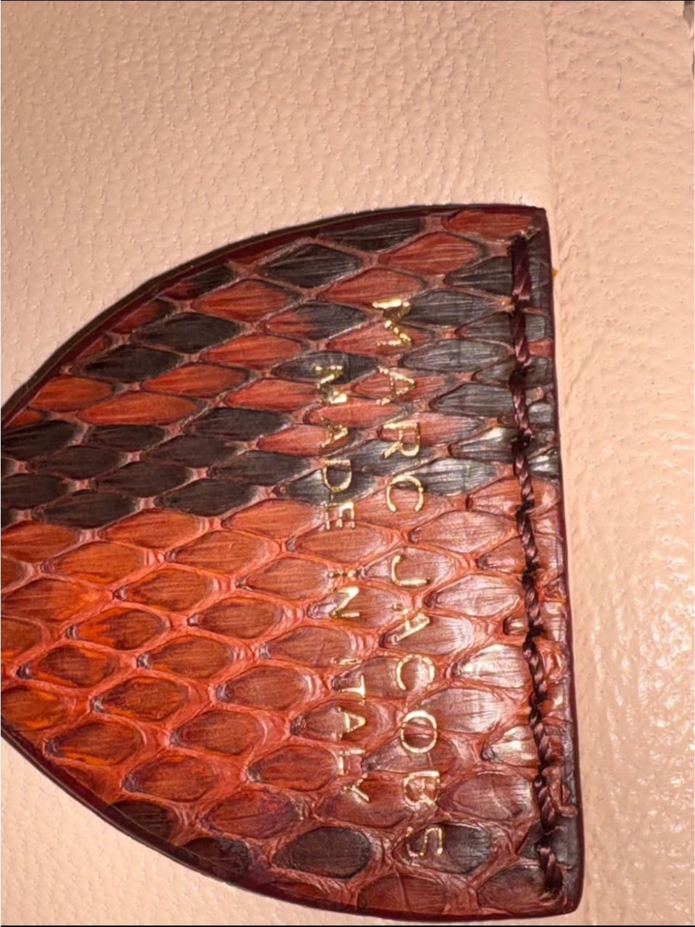 New with tag Luxe Leather Marc Jacobs Python Snakeskin Betty Purse plus gift - Picture 10 of 10